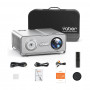 Yaber Proyector Inalámbrico Pro U10 con HDMI, Wi-Fi, Bluetooth, Parlante y Control 300 lúmenes 1080P