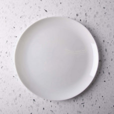 Plato Tendido Vitrificado Blanco Opaline Nadir Marinex