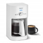 Cuisinart Cafetera DCC-1120 Blanco 12 Tazas 1.75L con Filtro Permanente y Opción de Pausa