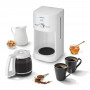 Cuisinart Cafetera DCC-1120 Blanco 12 Tazas 1.75L con Filtro Permanente y Opción de Pausa
