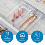 Interdesign Organizador para Cocina Fridge Binz Clear de Acrílico
