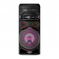 LG Parlante para Fiesta Bluetooth XBOOM RNC7 con Karaoke, TV SYNC y DJ App Negro