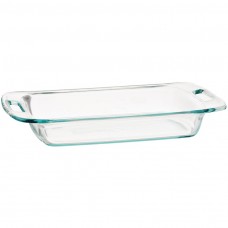 Molde rectangular vidrio para hornear Pyrex