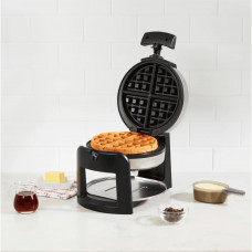 Cuisinart Wafflera Rotatoria 5 Niveles con Placas Antiadherentes Silver