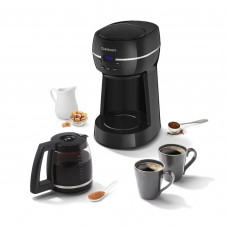 Cuisinart Cafetera Programable DCC-1500TG Negro con Filtro Permanente Y Función Pausa 1.75L