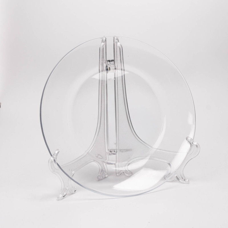 Plato para Postre Astral Clear Redondo 19cm de Vidrio Nadir Marinex