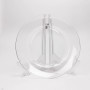 Plato para Postre Astral Clear Redondo 19cm de Vidrio Nadir Marinex