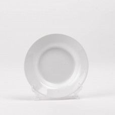 Plato para Sopa Opaline Vitrificado Redondo Blanco 23cm Nadir Marinex