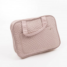 Haus Organizador Rosado para Viaje 22x28x8cm de 100% Poliéster