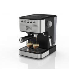 Black & Decker Cafetera Semi Automática para Espresso / Capuccino EM0312-0SDLA con Espumador 1100W