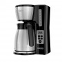 Black & Decker Cafetera 12Tz CM2046S-LA Silver / Negro con Jarra Térmica Exterior de Acero Inoxidable 750W