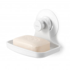 Umbra Jabonera Flex con Ventosa Blanco de Plástico