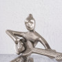 Adorno Guitarrista Mediano Silver de Aluminio