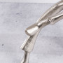 Adorno Guitarrista Mediano Silver de Aluminio