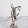 Figura Mediana Pareja Silver de Aluminio