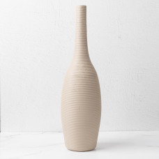 Florero Rayas Cuello Largo 42cm