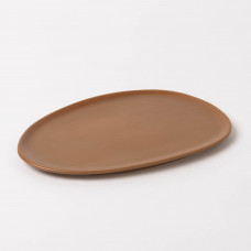 Plato para Postre Orgánico de Cerámica