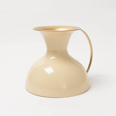 Jarra Decorativa Grande Beige de Hierro