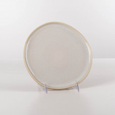 Plato para Ensalada Serena 22cm Beige / Taupe de Cerámica
