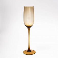 Copa para Champagne Ámbar de Vidrio Novo