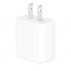 Apple Cargador Blanco USB-C de 20W Carga Rápida de Pared para Celular