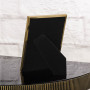 Haus Portarretrato Rombos 4x6" / 10x15cm de Acero y vidrio