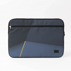 Estuche Estampado Gris / Amarillo para Laptop de 15" Zip