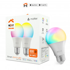 Nexxt 2 Focos Smart Home Matter RGB NHB-C110M 2PK 110V
