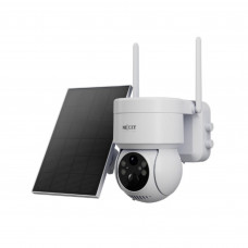 Nexxt Cámara Smart Home Wi-Fi para Exteriores con Panel Solar