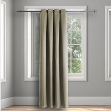 Cortina Decorativa Casely Blackout 140x229cm con Ojales 100% Poliéster