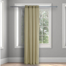 Cortina Decorativa Venya Grafito 140x229cm con Ojales 100% Poliéster