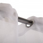 Cortina Decorativa Velo Bolver Blanco 229x140cm 100% Poliéster con Ojales