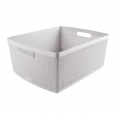 Canasta Fique 30L de Plástico Rimax