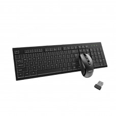 Meetion Teclado y Mouse Inalámbricos C4120 Little Negro