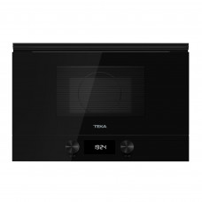 Teka Microondas Empotrable ML 8220 BIS L FBK Negro con 3 Funciones, 9 Menús y Grill