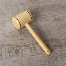 Mazo para Cangrejo Natural de Madera