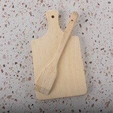 Tabla con Espátula para Racklette