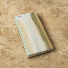 Juego de 16 Toallas Visita Faded Stripes Multicolor 33x42cm de Papel