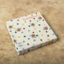 Juego de 20 Servilletas Lunch Bumble Bee and Polka Dots Beige 33x33cm