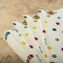 Juego de 20 Servilletas Lunch Bumble Bee and Polka Dots Beige 33x33cm