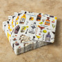 Juego de 20 Servilletas Cocktail for Him Beige 25x25cm
