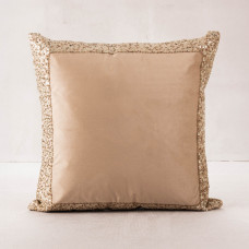 Haus Forro para Cojín Borde Lentejuelas Silver 45x45cm de Poliéster