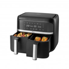 Oster Freidora de Aire 7.6L / 3.8L CKSTAF7MCDDF-013 Negro con 6 Funciones y Doble Canasta