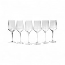 Juego de 6 Copas para Vino Blanco Clear 0.25L de Vidrio
