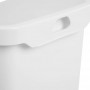 Sterilite Basurero Inclinado Blanco 46x20x40cm de Plástico