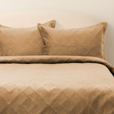 Haus Juego de Cubrecama Rombos Velvet 260g/m² 100% Poliéster
