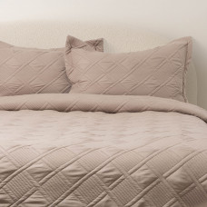 Haus Juego de Cubrecama Rombos 120g/m² 100% Poliéster