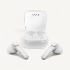 Coby Audífonos In Ear Bluetooth TWS con Caja Transparente
