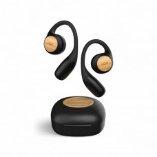 Marley Audífonos Bluetooth Open Earbuds Liberate de Plástico Reciclado con Caja y 20 Horas de Reproducción