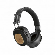 Marley Audífonos Diadema Bluetooth Positive Vibration Riddim de Plástico Reciclado Bambú con 50 Horas y Recargable
